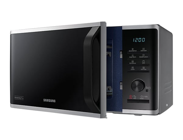 Samsung MG23K3515AS/EG mikrovågsugn Silver Grillmikrovågsugn Bänkdiskmaskin 23 l 800 W