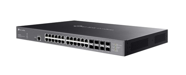 TP-Link Omada SX3832MPP netværksswitch Administreret L2+ 10G Ethernet (100/1000/10000) Strøm over Ethernet (PoE) DIN rail Sort