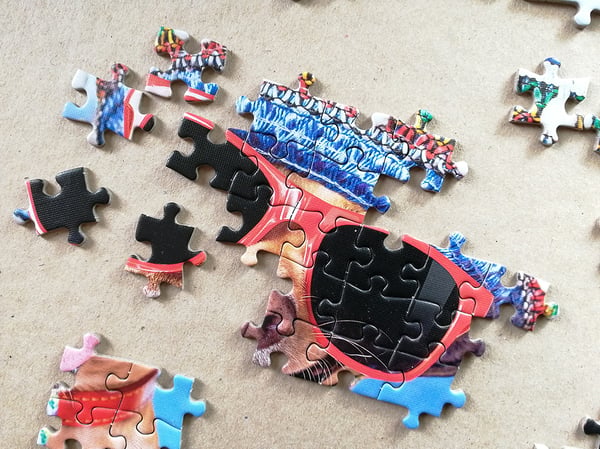 Tactic Holiday Hounds 500 pcs Kuviopalapeli 500 kpl Eläimet