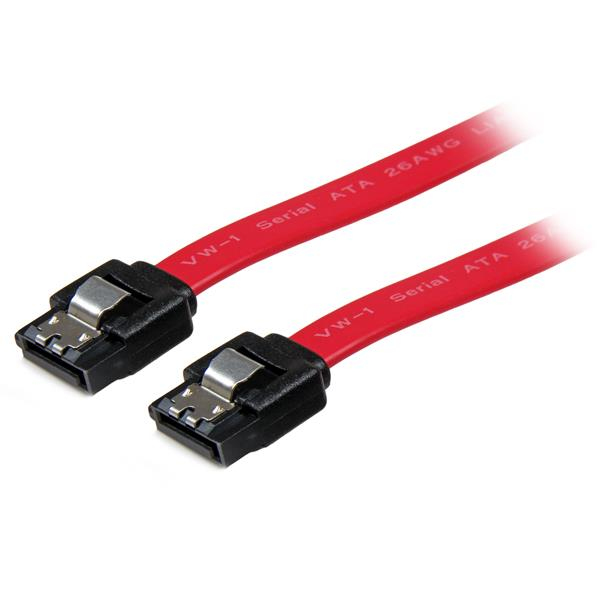 StarTech.com LSATA24 SATA-kabel 0,609 m SATA 7-pin Rød StarTech.com LSATA24 SATA-kabel 0,609 m SATA 7-pin Rød