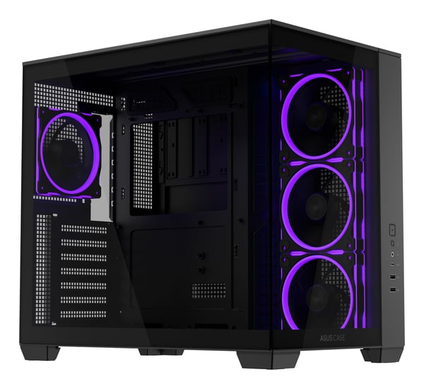 ASUS A32 PLUS Midi Tower Musta