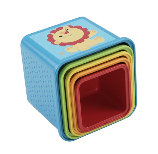 Fisher-Price Fisher-Price-klossar för att stapla och utforska
