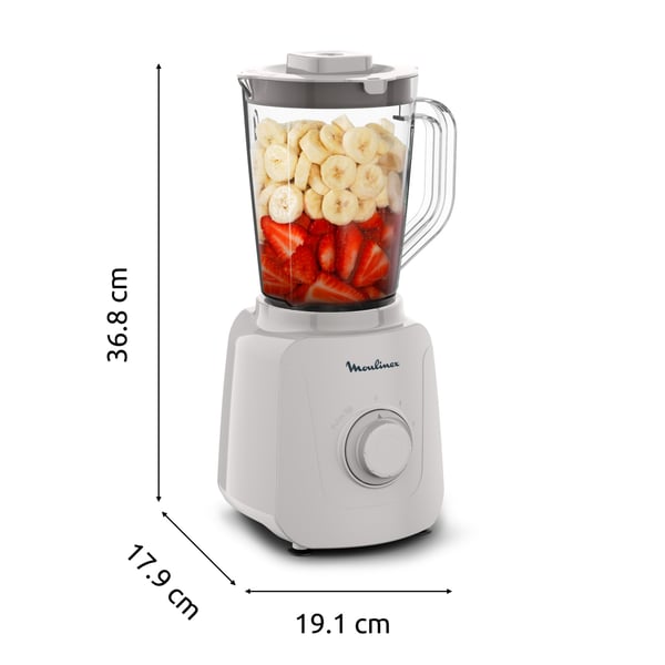 Moulinex Blendforce Essential LM410B 1,85 L Sportsblender 450 W Grå