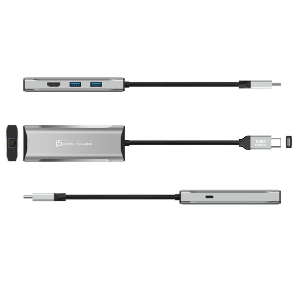 j5create JCD392-N 4K60 Elite USB-C® 10Gbps resedocka