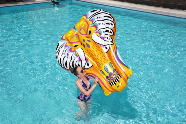 Bestway 43491 pool- och badmadrass Multifärg Mönstrad Vinyl Flytande ö