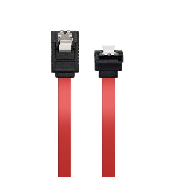 Nanocable 10.18.0301 SATA-kabel 0,5 m Sort, Rød