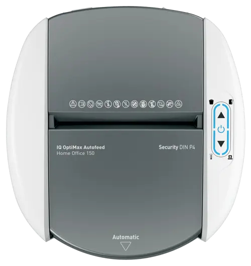 Leitz IQ OptiMax Autofeed Home Office 150 makulator krydsmakulering P4