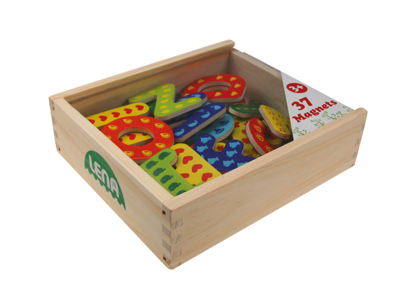 Simm Spielwaren Magnetic wooden letters Simm Spielwaren Magnetic wooden letters