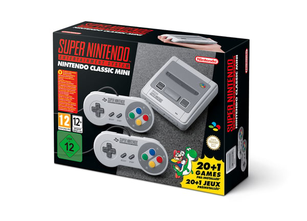 Nintendo Classic Mini: Super Entertainment System 512 GB Grå