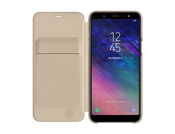 Samsung EF-WA605 mobiltelefon etui 15,2 cm (6") Tegnebogsetui Guld