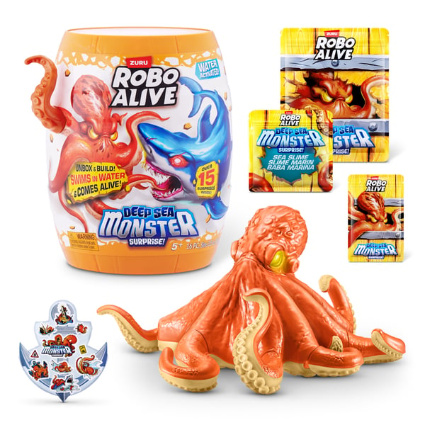 Robo Alive Deep Sea Monster Surprise (Octopus) Robo Alive Deep Sea Monster Surprise (Octopus)