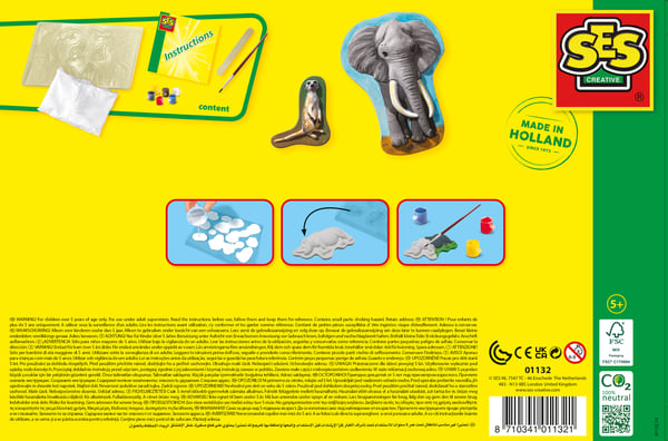 SES Creative Casting & painting animals