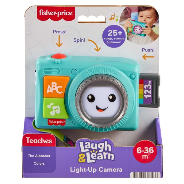 Fisher-Price Laugh & Learn Light-Up Camera