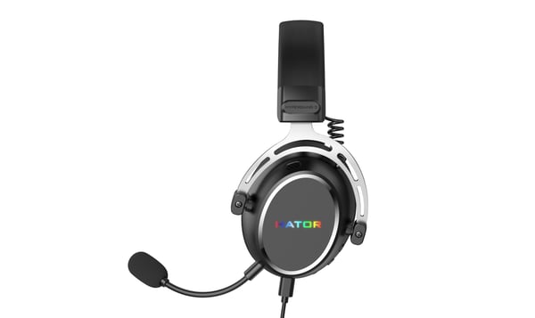 HATOR Hypergang 3 USB langallinen pelikuuloke, USB Type-C / USB Type-A, Hi-Res Audio, Virtual 7.1, C-Media Xear PC Software