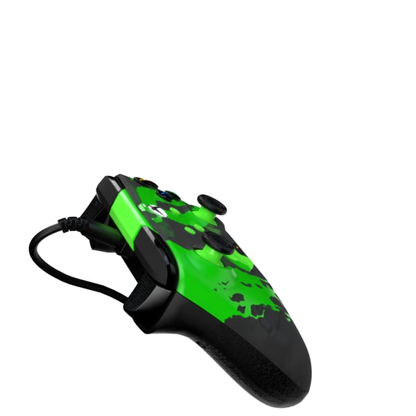 PDP REMATCH GLOW Advanced Svart, Grön USB Spelplatta Analog / Digital PC, Xbox One, Xbox Series S, Xbox Series X
