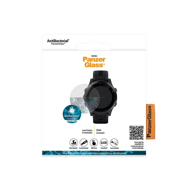 PanzerGlass ® SmartWatch 37mm | Skærmbeskyttelse