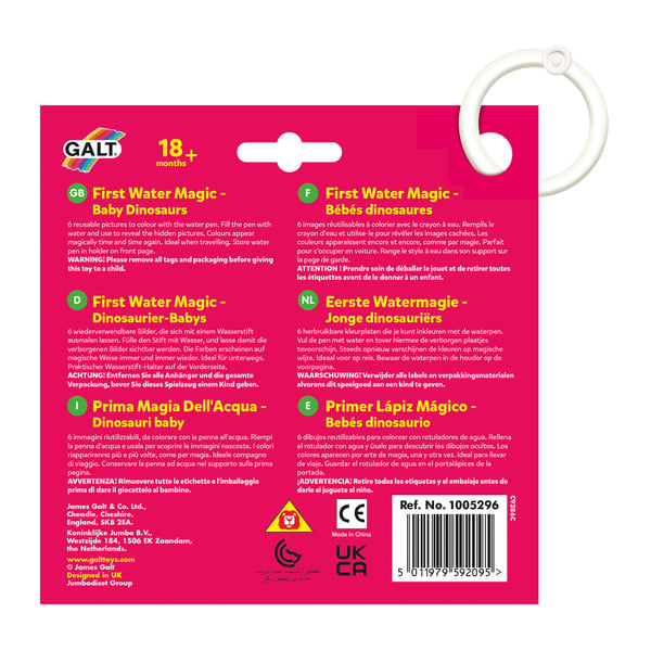 Galt Toys FIRST WATER MAGIC - BABY DINOSAURS