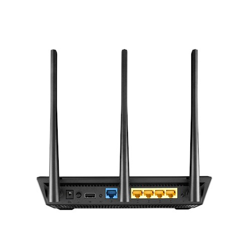 ASUS RT-AC1900U trådløs router Gigabit Ethernet Dual-band (2,4 GHz / 5 GHz) Sort