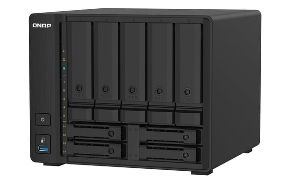 QNAP TS-932PX NAS Tower Annapurna Labs Alpine AL-324 4 GB DDR4 0 TB QNAP Turbo System Musta
