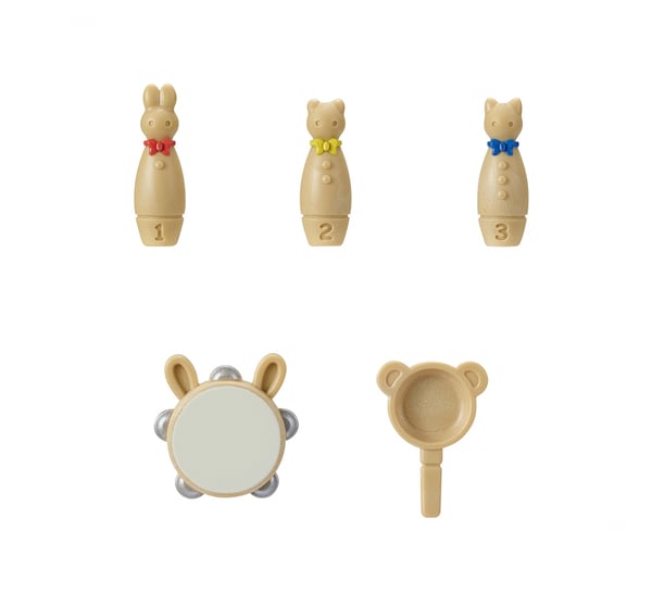 Sylvanian Families Baby's Legetøjskasse - Snekanin & Panda Babyer