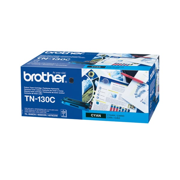 Brother TN-130C Tonerkassett 1 styck Original Cyan