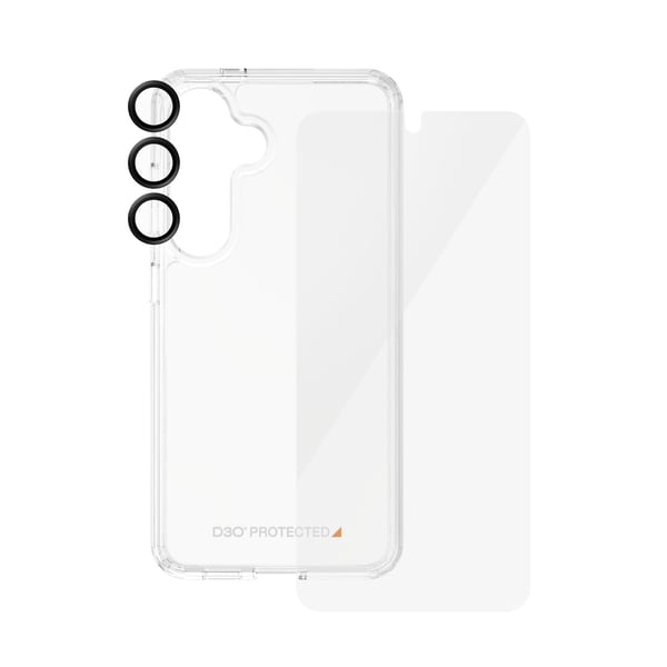 PanzerGlass ® 3-i-1 Pakke Samsung Galaxy S24 | Ultra-Wide Fit