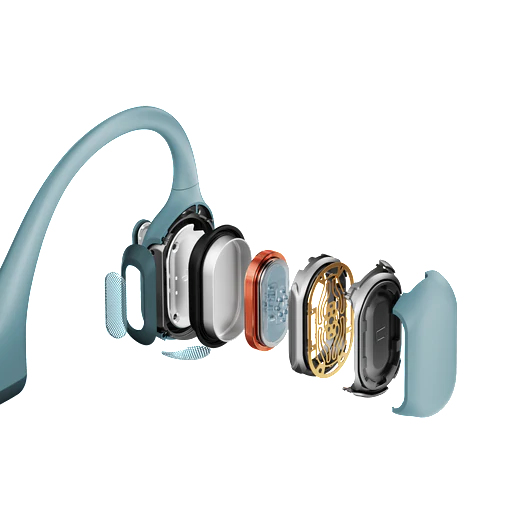 SHOKZ OpenRun Pro Kuulokkeet Langaton Niskanauha Puhelut/Musiikki Bluetooth Sininen