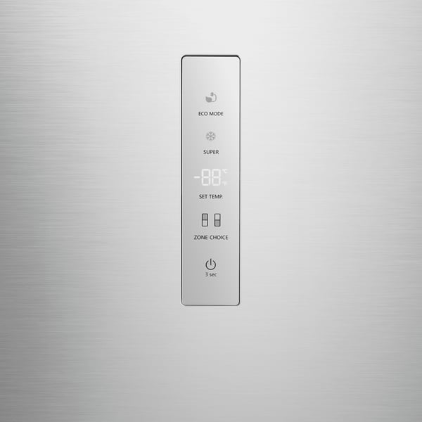 Hisense RB390N4CCD1 køle-/fryseskab Fritstående 304 L Grå