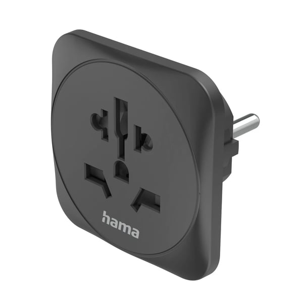 Hama 00223461 strømstik adapter Universel Sort