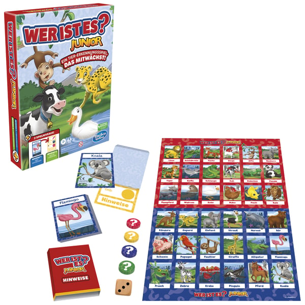 Hasbro Gaming Guess Who? Junior Lautapeli Yhdistelypeli