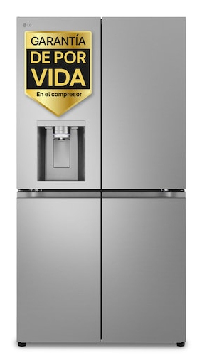 LG GMF961PY3E Kombinerad kyl/frys side-by-side Fristående 645 l Rostfritt stål