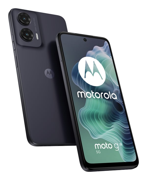 Motorola moto G35 5G 17,1 cm (6.72") Dual SIM Android 14 USB Type-C 4 GB 128 GB 5000 mAh Sort Motorola moto G35 5G 17,1 cm (6.72") Dual SIM Android 14 USB Type-C 4 GB 128 GB 5000 mAh Sort