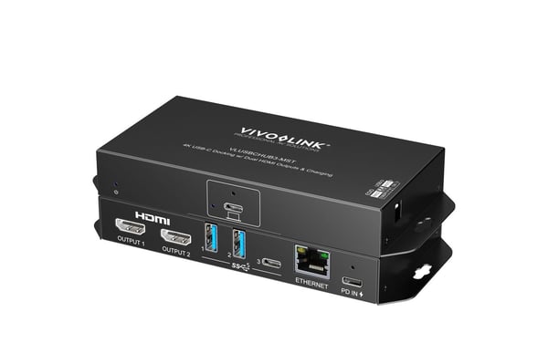 Vivolink USB-C HUB for conference VLUSBCHUB3-MST USB grafisk adapter 3840 x 2160 pixel