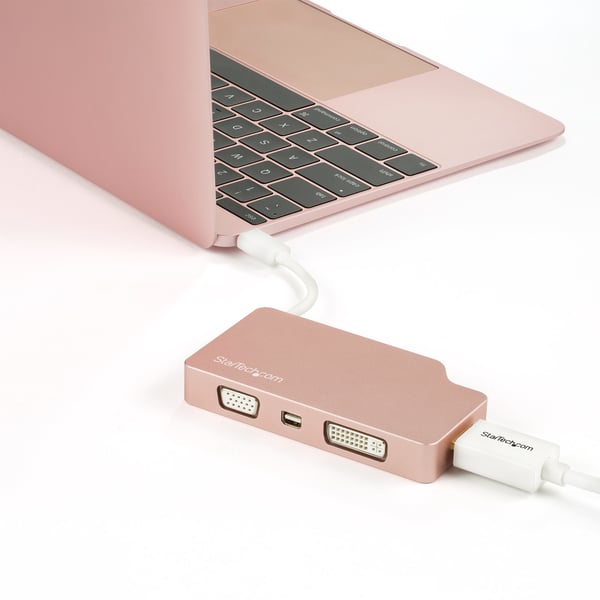 StarTech.com CDPVDHDMDPRG USB grafisk adapter 3840 x 2160 pixel Roseguld