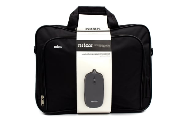 Nilox NXMOS4156BK väskor bärbara datorer 39,6 cm (15.6") Portfölj Svart