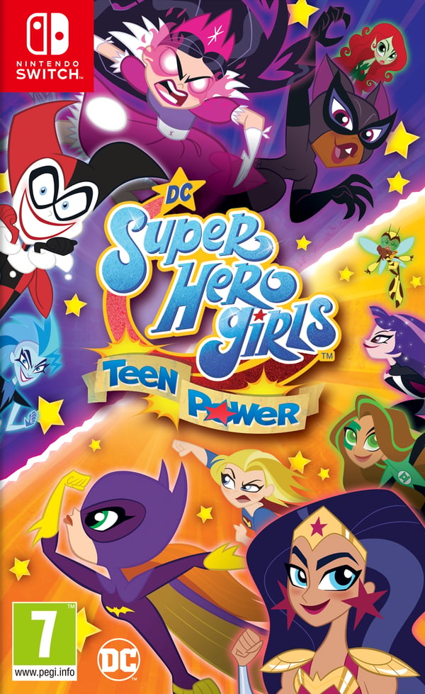 Nintendo DC Super Hero Girls: Teen Power Standard Tysk, Engelsk Nintendo Switch