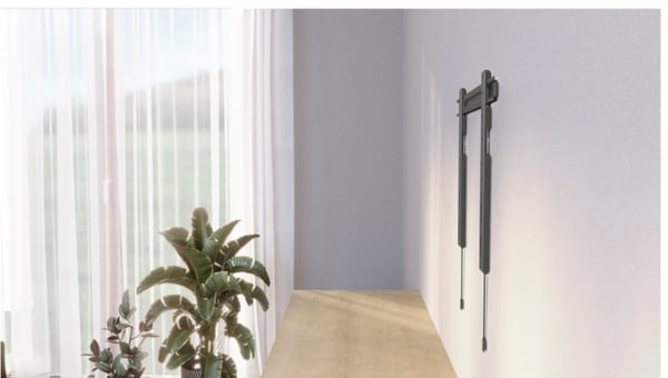 Hama 00220845 TV-kiinnike 2,29 m (90") Antrasiitti