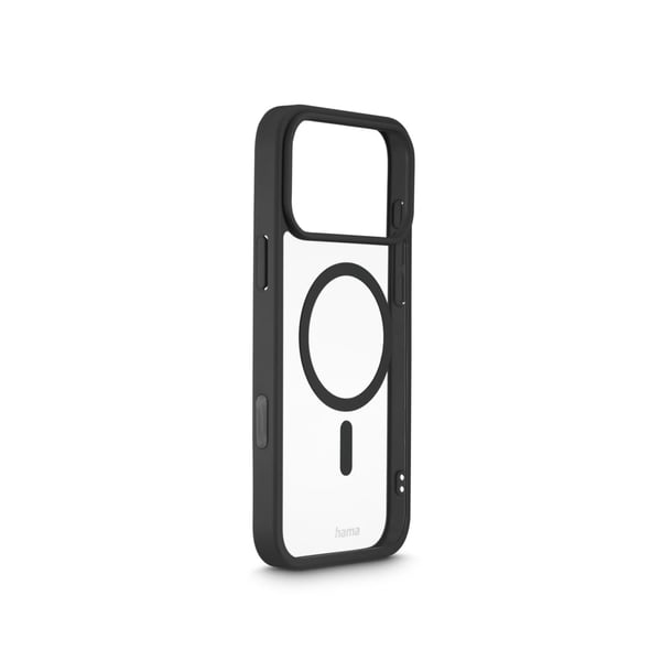 Hama Frame Protect matkapuhelimen suojakotelo 17,5 cm (6.9") Suojus Musta, Läpinäkyvä