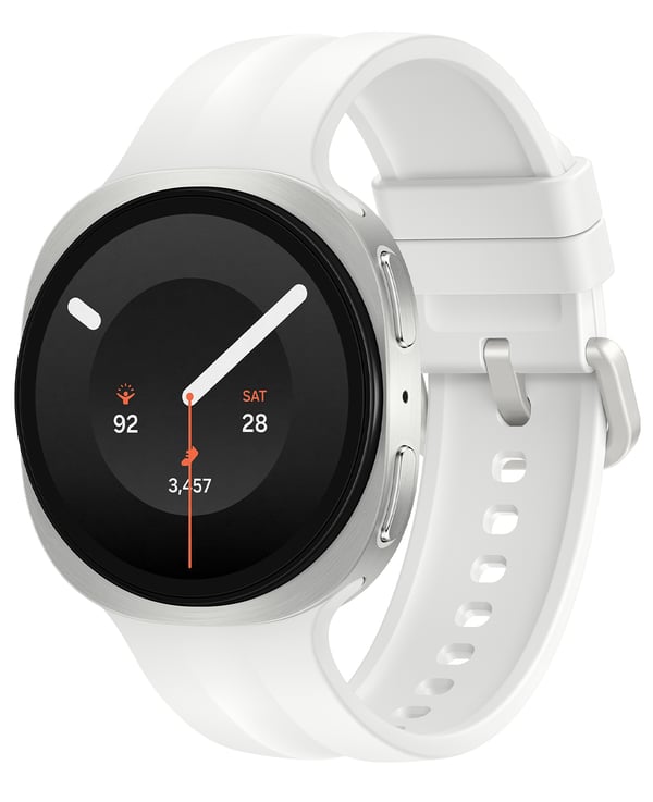 Samsung Galaxy Watch9 3,3 cm (1.3") AMOLED 40 mm Digitaalinen 438 x 438 pikseliä Kosketusnäyttö Hopea Wi-Fi GPS (satelliitti)