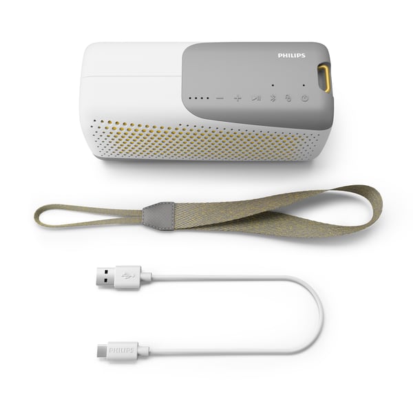 Philips Wireless speaker Bärbar monohögtalare Vit 10 W