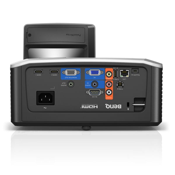 BenQ MH856UST+ Lähietäisyysprojektori 3500 ANSI lumenia DLP 1080p (1920x1080) 3D Musta, Valkoinen
