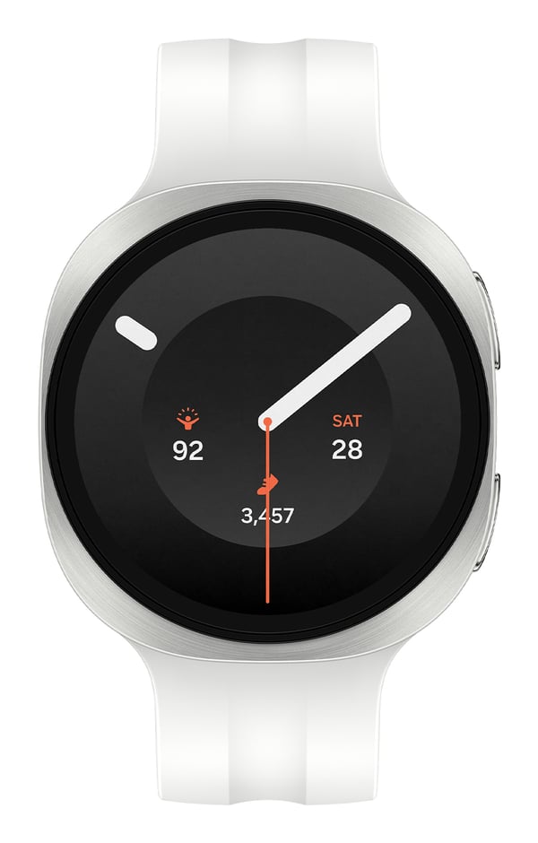 Samsung Galaxy Watch9 3,3 cm (1.3") AMOLED 40 mm Digitaalinen 438 x 438 pikseliä Kosketusnäyttö Hopea Wi-Fi GPS (satelliitti)