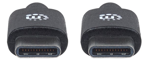 Manhattan 354875 USB-kabel USB 2.0 2 m USB C 0,48 Gbit/sek. Sort