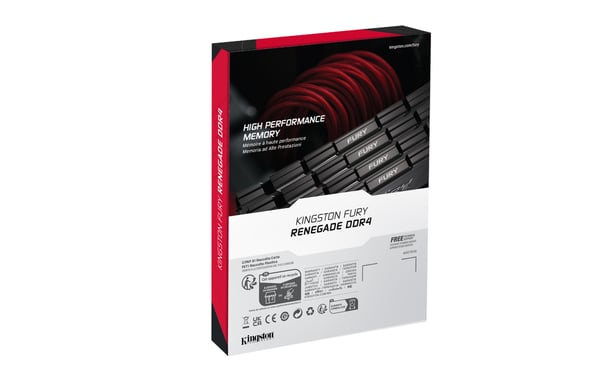 Kingston Technology FURY Renegade RAM-minnen 16 GB 1 x 16 GB DDR4 3200 MT/s 288-pin DIMM