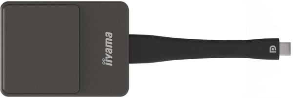 iiyama WP D002C Smart TV-dongel USB 4K Ultra HD Svart, Silver