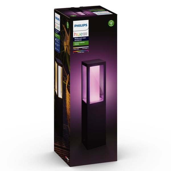 Philips Hue White and Color ambiance IMPRESS-JALUSTAVALAISIN ULKOKÄYTTÖÖN