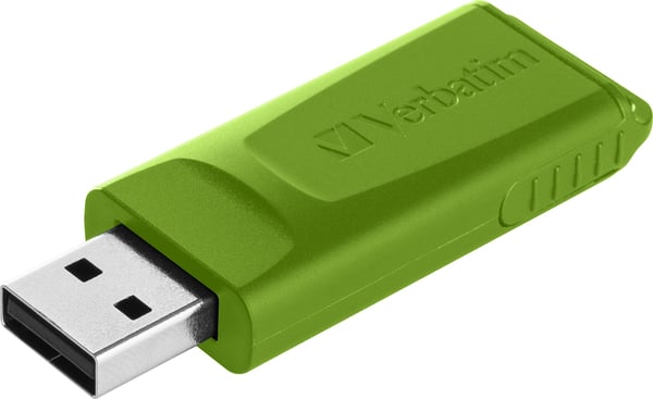 Verbatim Slider USB-nøgle 16 GB USB Type-A 2.0 Blå, Grøn, Rød