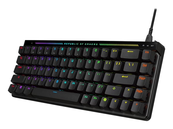 ASUS ROG Falchion Ace HFX näppäimistö Pelaaminen USB Musta