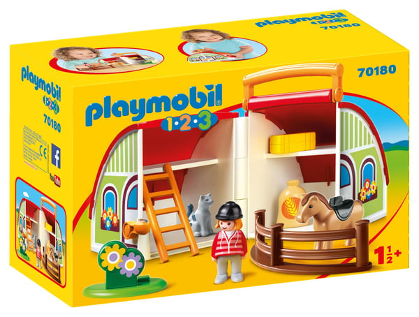 Playmobil 1.2.3 70180 legetøjssæt