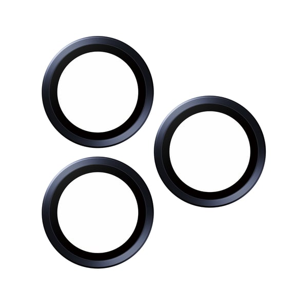 PanzerGlass ® Hoops® Titanium Kameralinsebeskytter Blå iPhone 15 Pro | 15 Pro Max